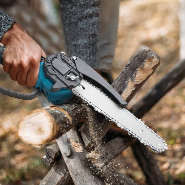 2-in-1 Cordless Pole Saw & Mini Chainsaw — 8″ Bar, 21V, 2×3.0Ah, Up to 15-ft Reach - Image 5