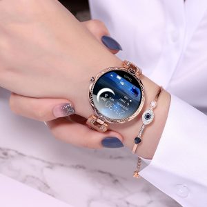 Women’s Fashion Smartwatch with Heart Rate & Waterproof Design