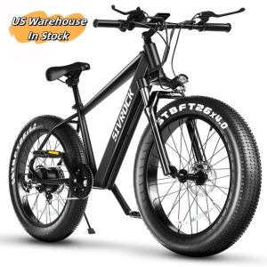 1000W Fat Tire Electric Bike 26" for Adults – UL Certified