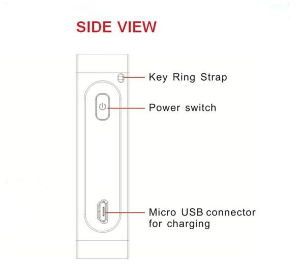 A80 Laser Projection Keyboard & Mouse — BT/USB, Pocket-Size - Image 2