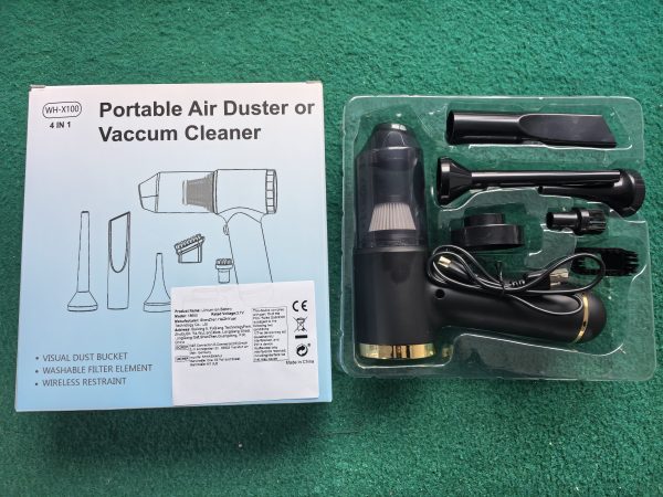Vacuum Cleaner And Air Duster For Cars, Homes, Offices And Pets, High-power, Multi-nozzle Handheld Car Vacuum Cleaner. - Image 8