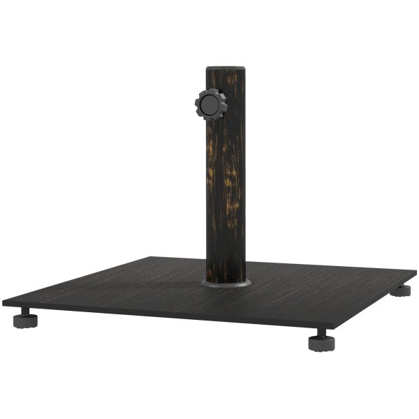 29 lb Square Umbrella Base — Bronze Metal, Fits 1.5″ & 1.9″ Poles - Image 6