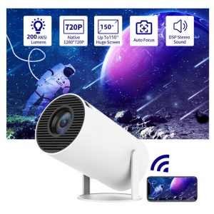 Magcubic HY300 “Freestyle” Mini Projector — 5G Wi-Fi, BT 5.0, Auto Keystone