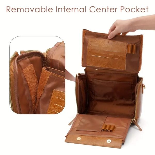 Women's Multifunctional Leather Shoulder Bag Handbag - Image 8