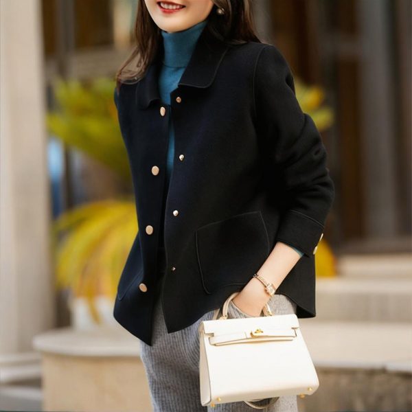 Retro Raglan Coat — Single-Breasted, Pockets, M–4XL - Image 10