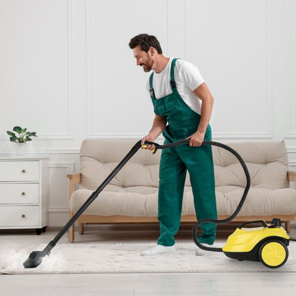 1800W Canister Steam Cleaner — 2L Tank, Up to 5 Bar, Stepless Control, 15 Tools - Image 2