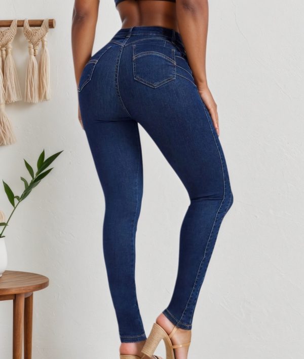 All-Season Stretch Skinny Jeans — Slim, Comfy, Dress Up or Down - Image 3