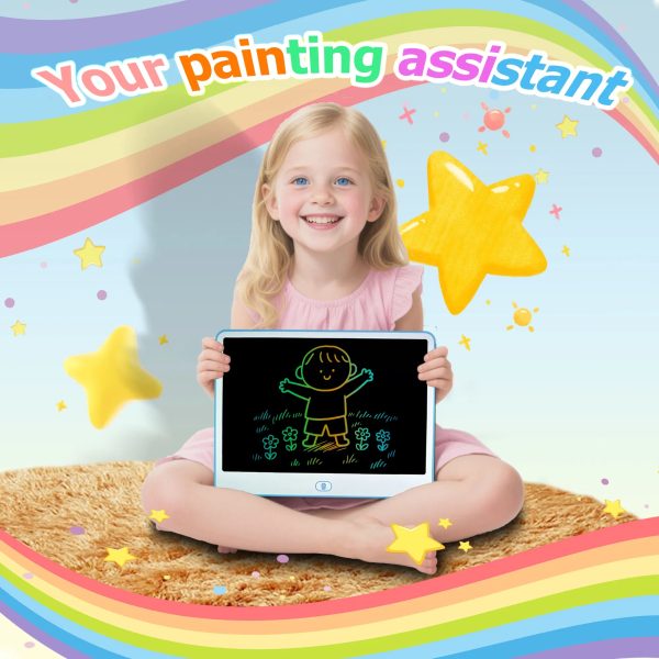 13″ Color LCD Doodle Board — Erasable Writing Tablet, Eye-Safe, Mess-Free Fun - Image 2