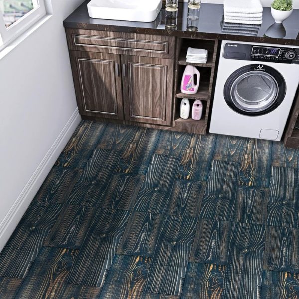 Peel-&-Stick Wood-Grain Floor Tiles — Waterproof, Wear-Resistant, DIY-Friendly - Image 7