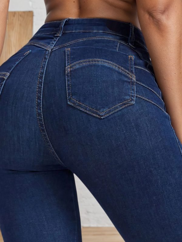 All-Season Stretch Skinny Jeans — Slim, Comfy, Dress Up or Down - Image 4