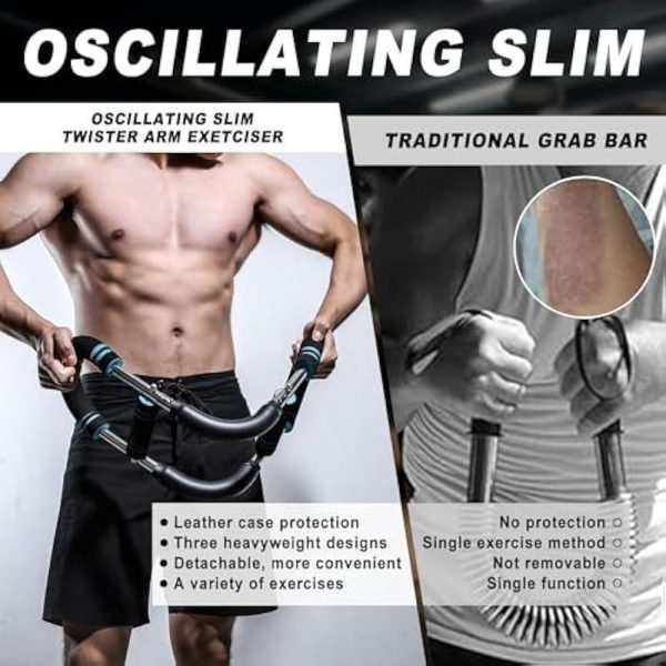 U-Shaped Arm Exerciser — Build Arm & Chest Strength, Sculpt Muscle Lines, Portable Upper Body Trainer - Image 4
