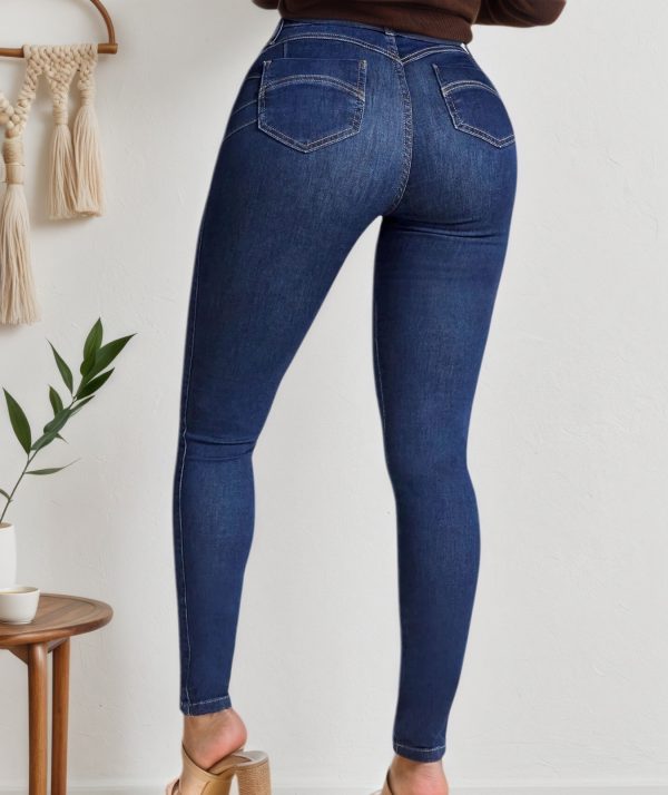 All-Season Stretch Skinny Jeans — Slim, Comfy, Dress Up or Down - Image 2