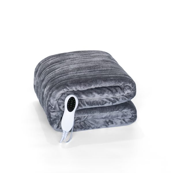 Queen Heated Blanket — Dual-Zone, 10 Heat Levels, Auto Shut-Off, Machine-Washable Flannel - Image 7
