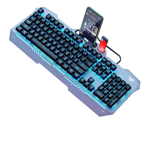 Wired Mechanical-Feel Gaming Set — F3010 Keyboard + S-Series Mouse + Optional S60x Headset & Pad - Image 9
