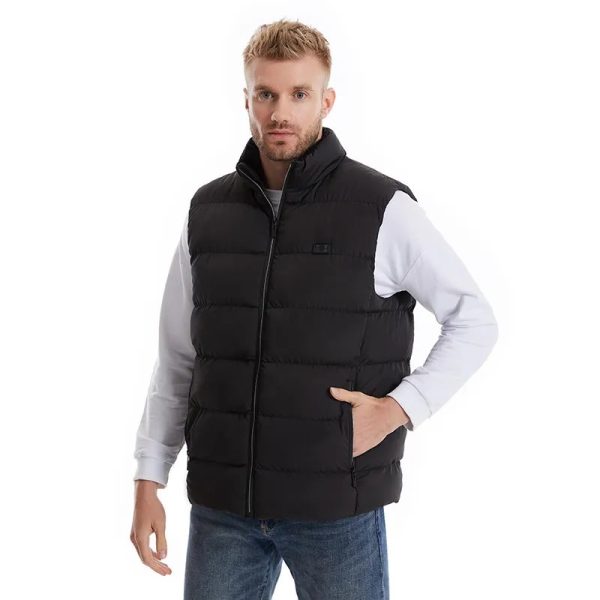 2025 Heated Vest — 15 Heat Zones, Dual-Button LED Control, 6 Levels, 12V 20,000mAh Battery (Up to 149°F) - Image 7