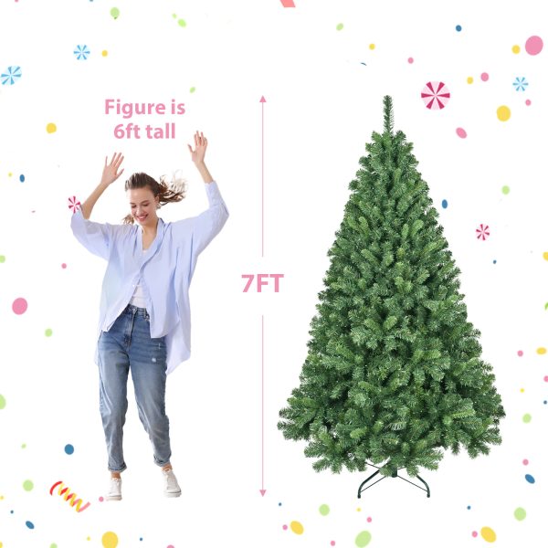 PVC Christmas Tree with Smart Wi-Fi Lights — 6ft (917 Tips, 280 LEDs) or 7ft (1339 Tips, 380 LEDs) - Image 7