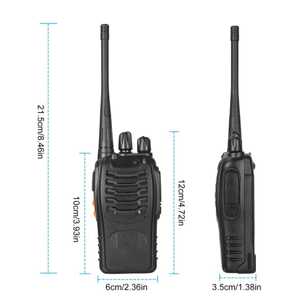 2× Baofeng BF-888S UHF Radios — 16-Channel, Long-Range, VOX, Flashlight (400–470 MHz) - Image 6