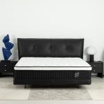 12″ Hybrid Mattress — Pocket Springs + Memory Foam, Cool Knit Cover (CertiPUR-US, OEKO-TEX), Black