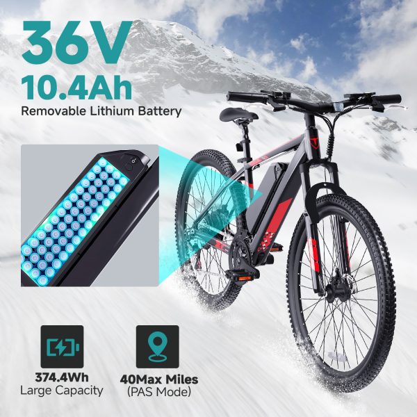 350W 20″ City E-Bike — 21-Speed, up to 40 km Range, Disc Brakes - Image 8