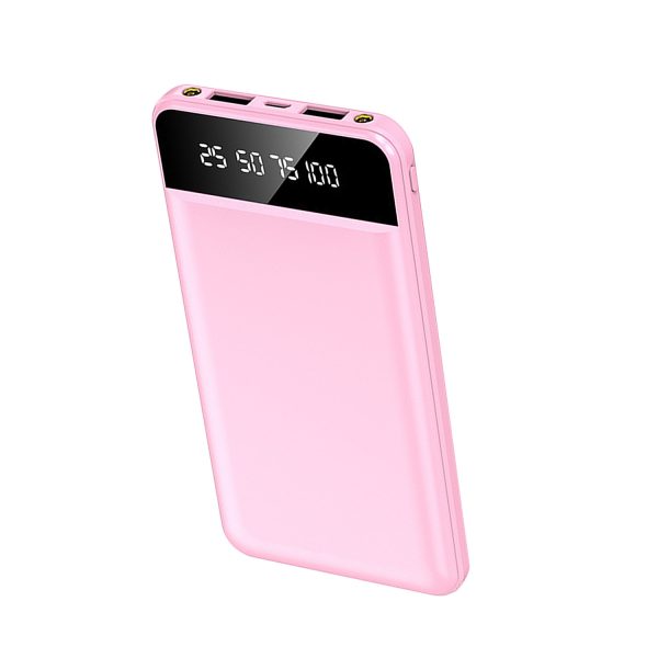 Ultra-Slim 10,000mAh Power Bank — Dual USB, LED Flashlight, Smart Display, Travel-Ready - Image 8
