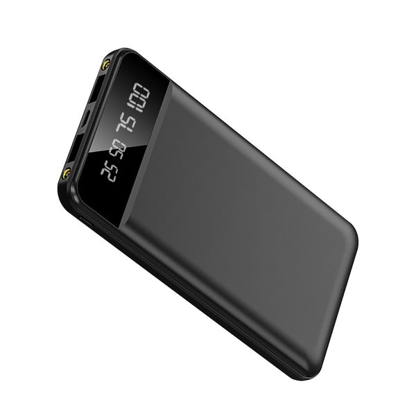 Ultra-Slim 10,000mAh Power Bank — Dual USB, LED Flashlight, Smart Display, Travel-Ready - Image 7