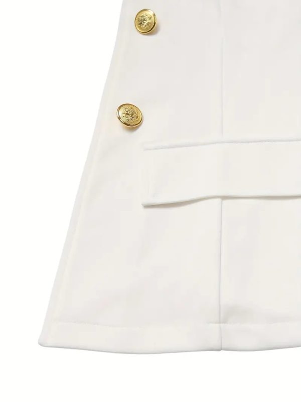 Women’s Double-Breasted Power Suit — Gold Buttons, All-Season Office Essential - Image 4