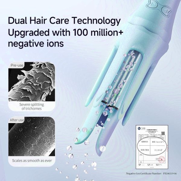 32 mm Automatic Curling Iron — Long-Lasting Big Curls & Waves, Negative Ions, Ceramic Barrel - Image 3
