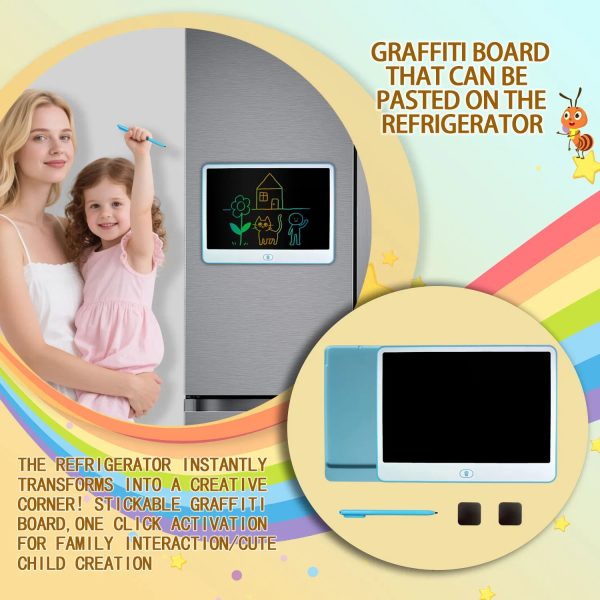 13″ Color LCD Doodle Board — Erasable Writing Tablet, Eye-Safe, Mess-Free Fun - Image 3