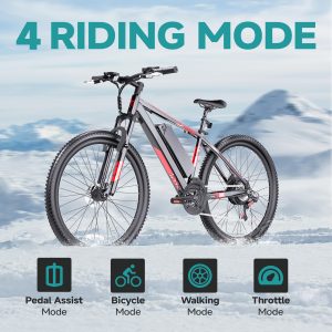 350W 20″ City E-Bike — 21-Speed, up to 40 km Range, Disc Brakes
