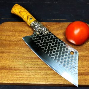 Ergonomic Kitchen Knife — Comfortable Grip, Clean Cuts for Meat, Veg & Fruit