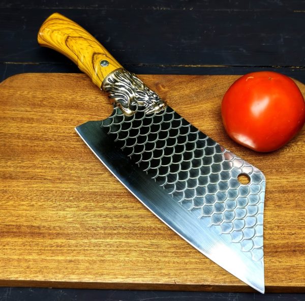 Ergonomic Kitchen Knife — Comfortable Grip, Clean Cuts for Meat, Veg & Fruit - Image 3