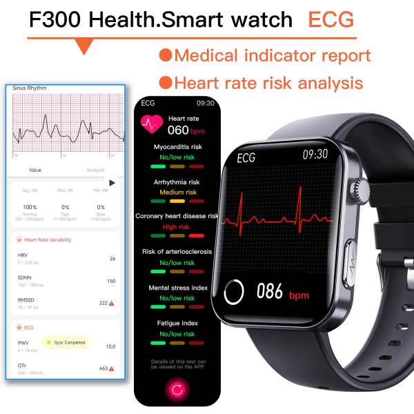 2025 Smart Watch Health Tracker — 2.1" Fitness Companion - Image 4