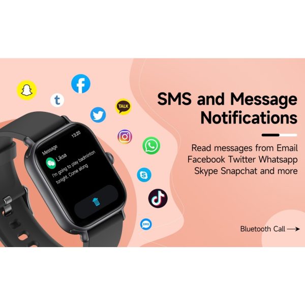 2025 2.0" Smart Watch — Voice Control, Bluetooth Calling, 100+ Sports, IP68 - Image 10