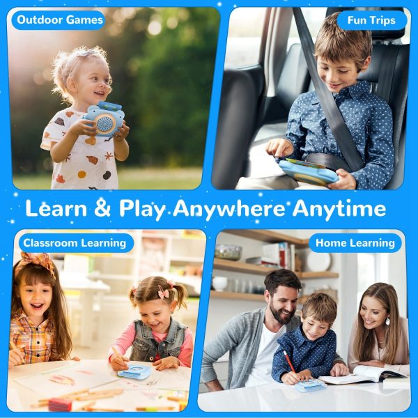 Bilingual Talking Flash Cards — 224 Sight Words with Audio (Blue or Pink) - Image 6
