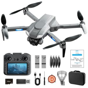 4DRC M7 GPS 4K Drone — Brushless, FPV Screen Remote, 45-min Bundle, Sub-250 g