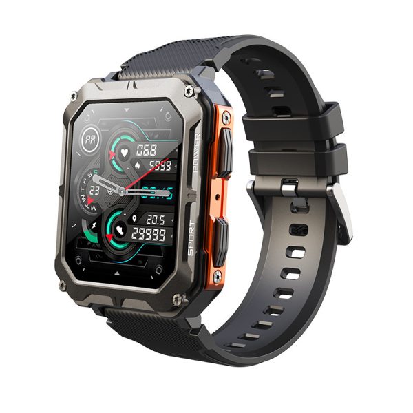 Rugged 1.83" Bluetooth-Call Smartwatch (IP68, 123 Sports) - Image 3