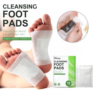 Natural Cleansing & Moisturizing Foot Patches — Ginger + Vitamin C (10 / 20 / 30 Pack)