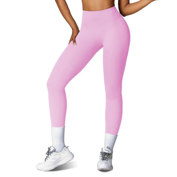 Women’s High-Waist Workout Leggings — 25" Inseam, Tummy Control, No Front Seam - Image 7