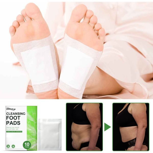 Natural Cleansing & Moisturizing Foot Patches — Ginger + Vitamin C (10 / 20 / 30 Pack) - Image 5