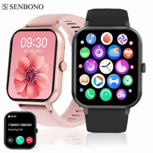 ZL54CJ Square Smartwatch with Bluetooth Calling — iOS & Android
