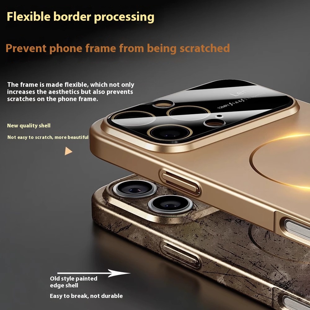 Frosted Mag-Ring iPhone Case with Large Camera Window — Slim PC, Drop-Resistant 7 Frosted Mag-Ring iPhone Case with Large Camera Window — Slim PC, Drop-Resistant - Image 7