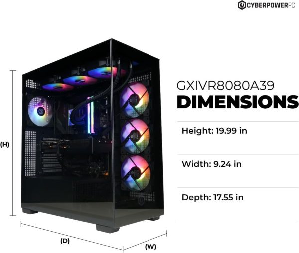 CyberPowerPC Gamer Xtreme VR — LGA1700 i7/i9 Tower with RTX 50-Series Graphics, DDR5, PCIe 4.0 SSD, Windows 11 - Image 5