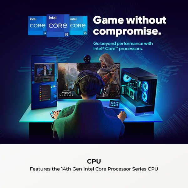 CyberPowerPC Gamer Xtreme VR — LGA1700 i7/i9 Tower with RTX 50-Series Graphics, DDR5, PCIe 4.0 SSD, Windows 11 - Image 3
