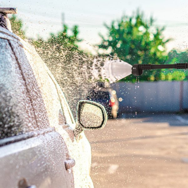 Cordless Pressure Washer — 1000 PSI, 6-in-1 Nozzle, 21V Dual Batteries, Foam Cannon - Image 2