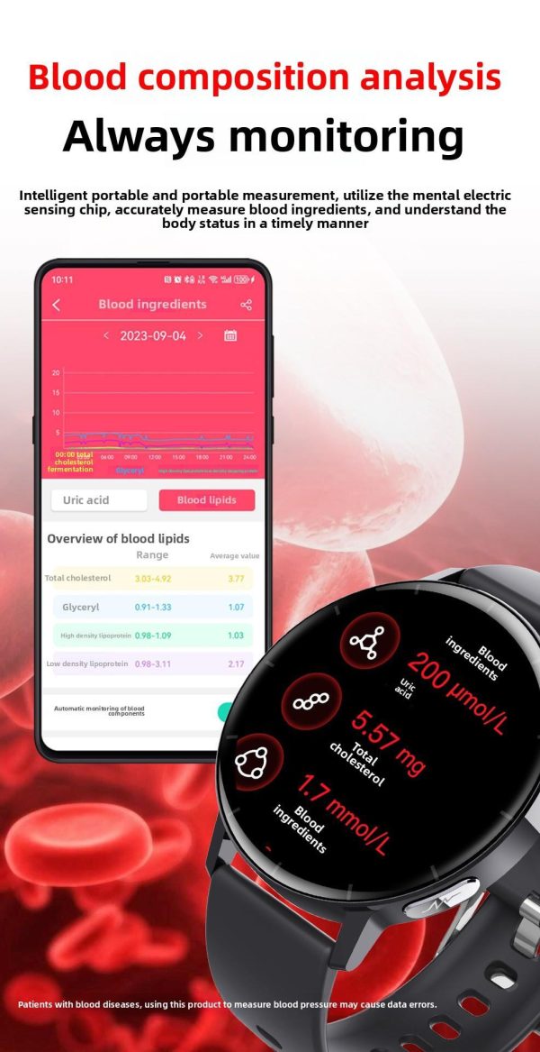 1.41" Health Smartwatch — 10-Day Battery, 3ATM, 110+ Sports Modes - Image 6