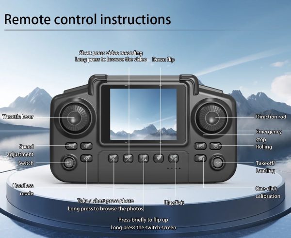 2025 E88 Pro Mini Drone — Dual-Camera, Optical-Flow Hover, LED Lights, Screen/App Control - Image 6