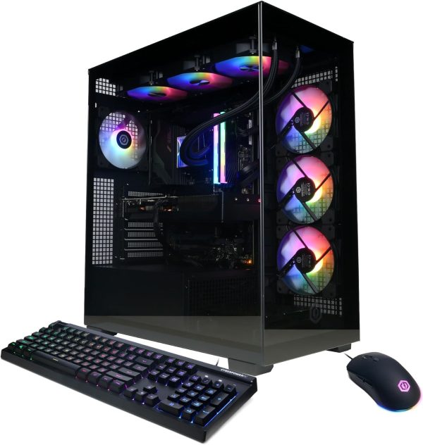 CyberPowerPC Gamer Xtreme VR — LGA1700 i7/i9 Tower with RTX 50-Series Graphics, DDR5, PCIe 4.0 SSD, Windows 11