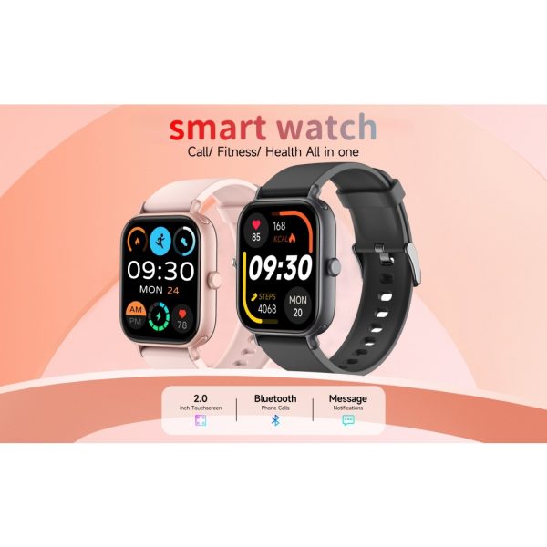2025 2.0" Smart Watch — Voice Control, Bluetooth Calling, 100+ Sports, IP68 - Image 9