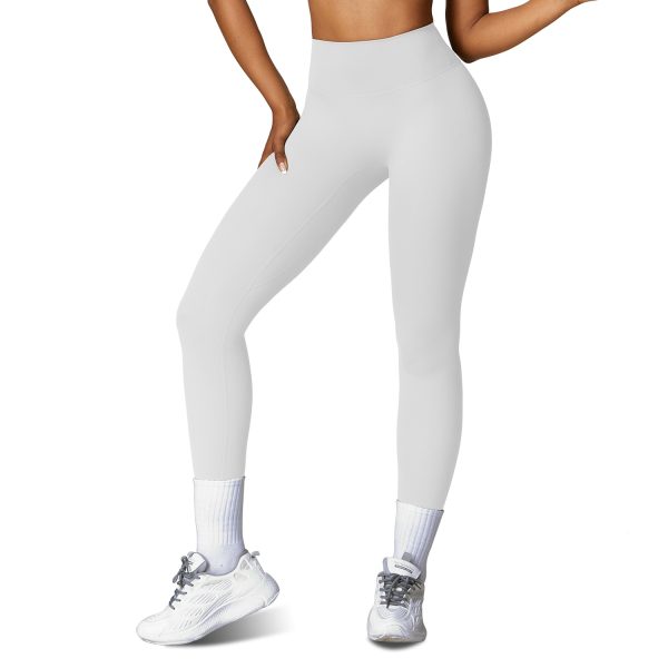 Women’s High-Waist Workout Leggings — 25" Inseam, Tummy Control, No Front Seam - Image 9