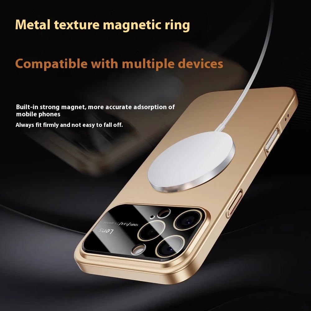 Frosted Mag-Ring iPhone Case with Large Camera Window — Slim PC, Drop-Resistant 3 Frosted Mag-Ring iPhone Case with Large Camera Window — Slim PC, Drop-Resistant - Image 3